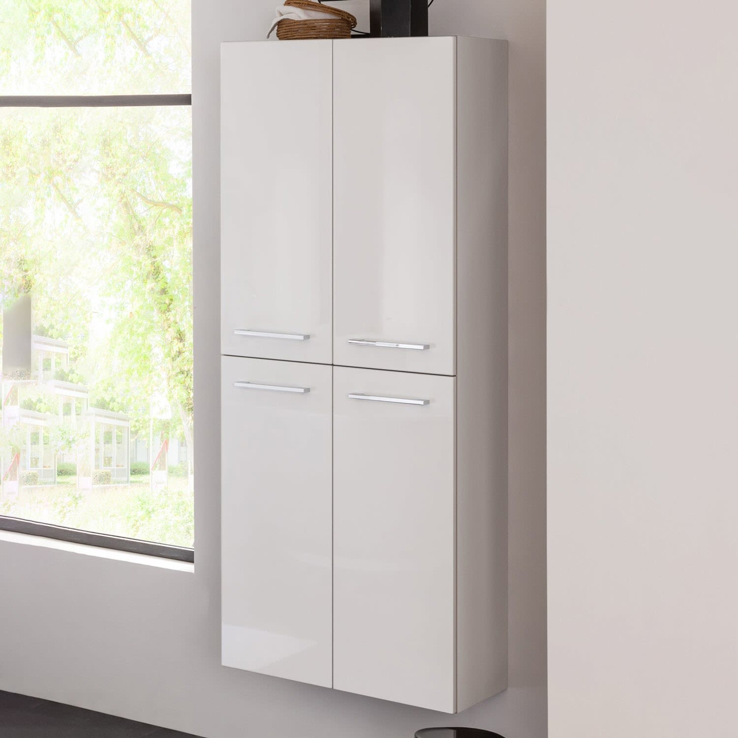 Fackelmann VERONA Doppel-Hochschrank 60 cm