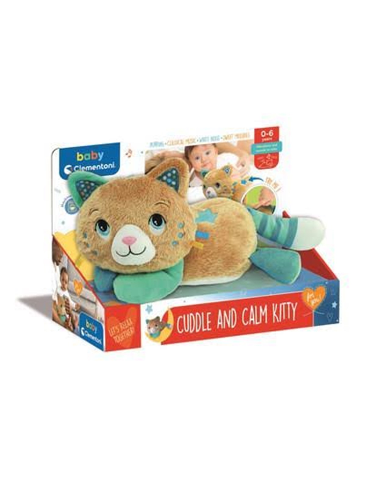 Clementoni Kuschelige beruhigende Katze