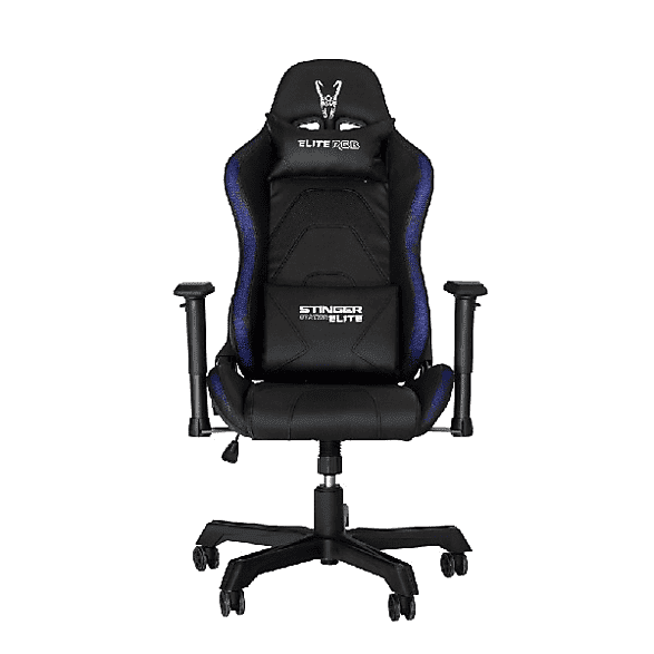 REACONDICIONADO Seminuevo Muy bueno Silla gaming - Woxter Stinger Station Elite, Reposabrazos 2D, RGB LED, Hasta 150 kg, Negro