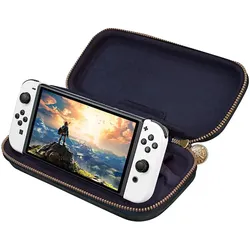 Bigben Deluxe Travel Case Zelda (Switch Lite, Switch OLED), Weiteres Gaming Zubehör, Mehrfarbig