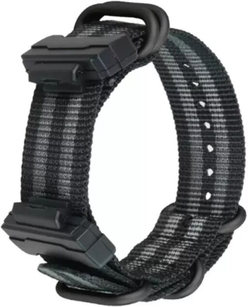 INF Uhrenarmband für Casio G-Shock NATO GA110/DW5600 Schwarze Asche