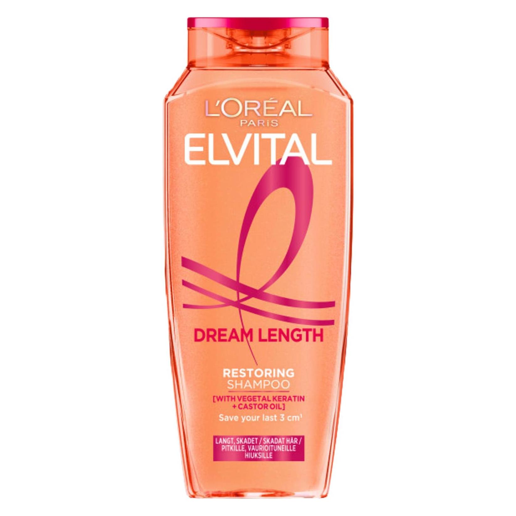 L'Oréal Paris L'Oréal - Paris Elvital Dream Length Shampoo - 250ml (Flüssiges Shampoo, 250 ml) (A9534002)