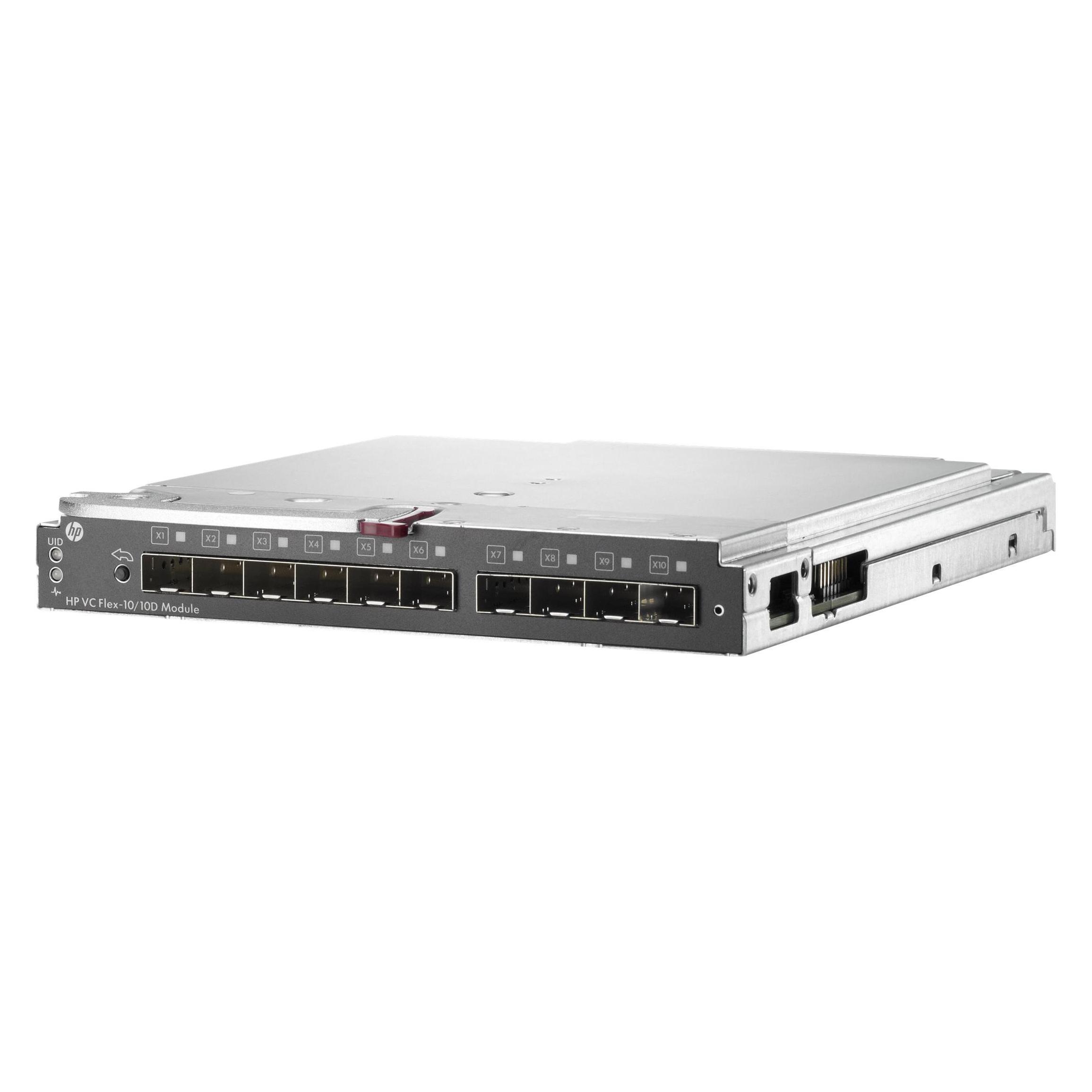 HPE VIRTUAL CONNECT FLEX-10/10D MODULE Vergleichbar mit 638526-B21 (10 Ports) (639852-001)