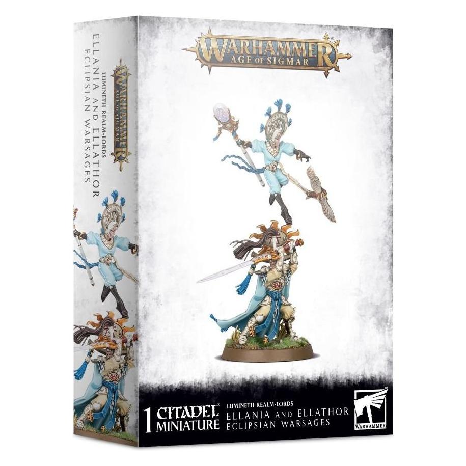 Games Workshop Ellania et Ellathor, Eclipsian Warsages (Kunststoff) (87-24)