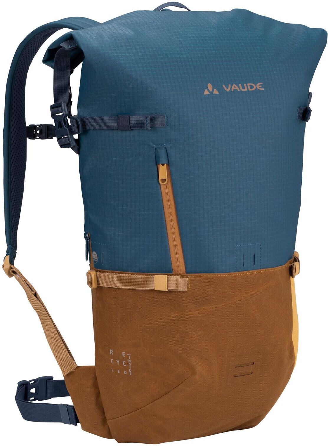 Freizeitrucksack VAUDE "CityGo 23 II", blau, Rucksäcke, Polyester, Freizeitrucksack, für Erwachsene, Volumen 23 Liter, für Alltag und Freizeit blau Einheitsgröße