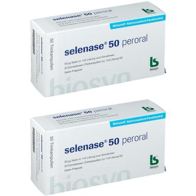 Selenase 50 peroral Lösung zum Einnehmen 2x 2x50x1 ml