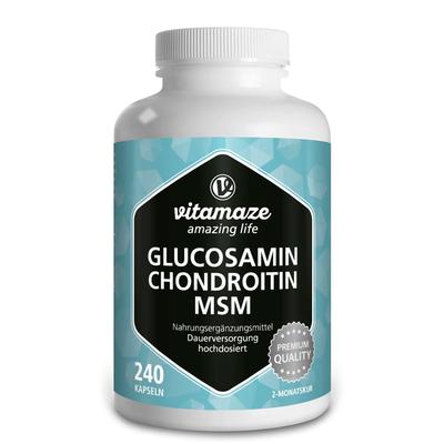Glucosamin Chondroitin MSM Vitamin C Kapseln 240 St