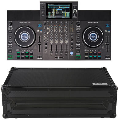 Denon DJ SC Live 4 Flyht Pro Case Set Noir