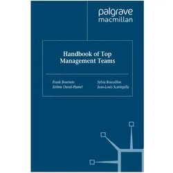 Handbook of Top Management Teams, Fachbücher