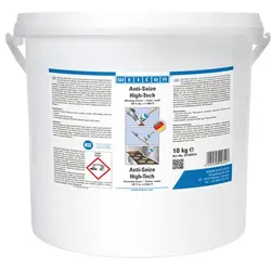 Anti-Seize High-Tech Montagepaste | metallfreie Schmier- und Trennmittelpaste | 10 kg | weiß