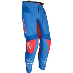 Moose Offroad Qualifier S25, Textilhose - Blau/Rot/Weiß - 28