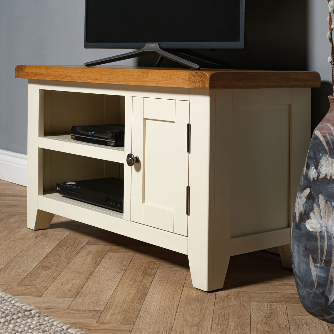 ClassicLiving Gilkes TV Stand for TVs up to 40" Cream/Brown 40"