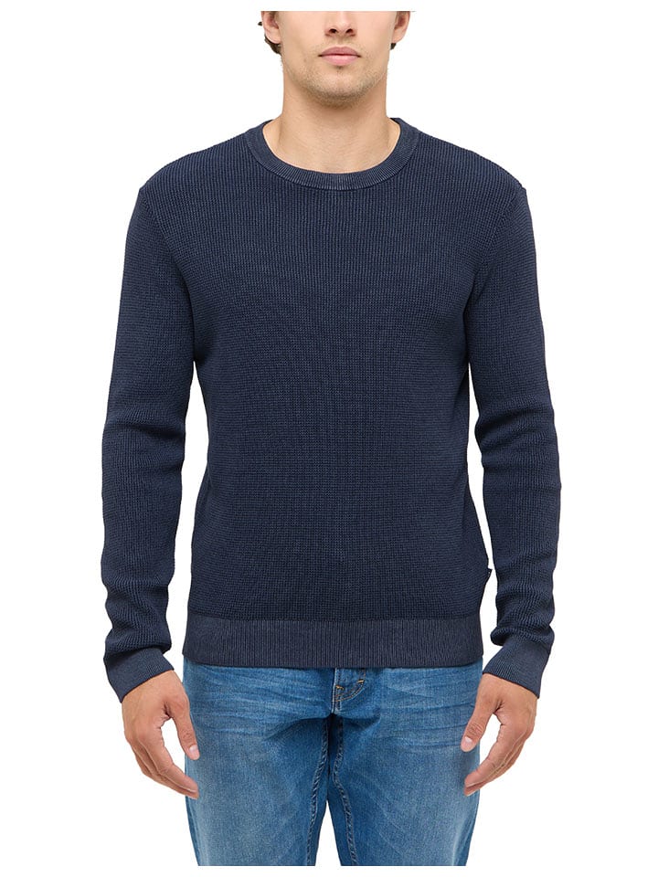 Mustang Pullover in Dunkelblau - S