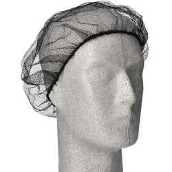 100 `WORK-INN/-PS` Haarnetze schwarz
