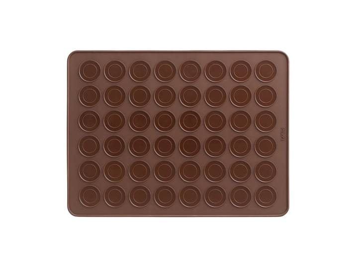 Lékué Lékué macarons bakmat siliconen 40 cm Bruin