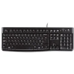 Logitech Kabelgebundene Tastatur »K120« schwarz schwarz, 45x2.35x15.5 cm