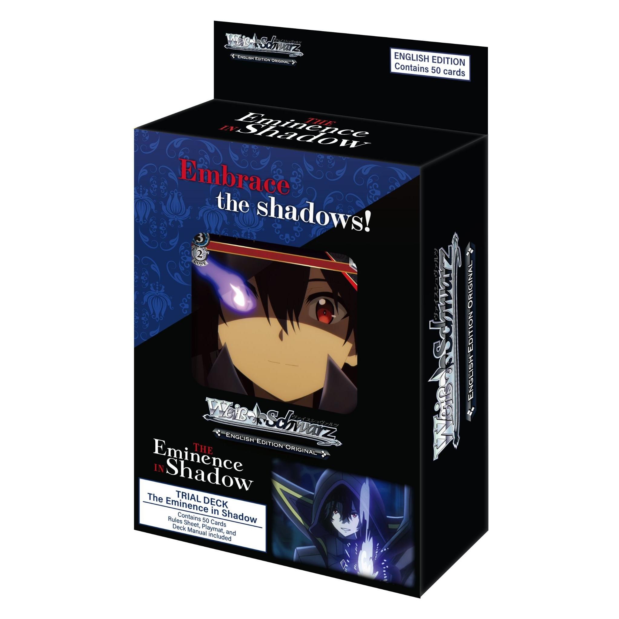 Bushiroad The Eminence in Shadow Trial Deck - Weiss Schwarz TCG - EN (Englisch) (8885021121680)