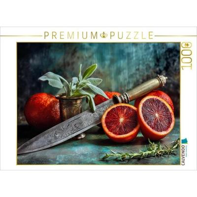 CALVENDO Puzzle Im Winterduft der Zitrusfrüchte liegt die Wärme eines Neubeginns | 1000 Teile Lege-Größe 64x48cm Foto-Puzzle für glückliche Stunden,