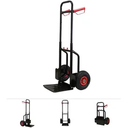 Grafner, Transportwagen, Sackkarre Transportkarre Stapelkarre ausziehbar / klappbar 200 kg (200 kg)