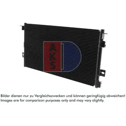 Kondensator Klimaanlage AKS DASIS 522005N für Chrysler Dodge Plymouth Caravan