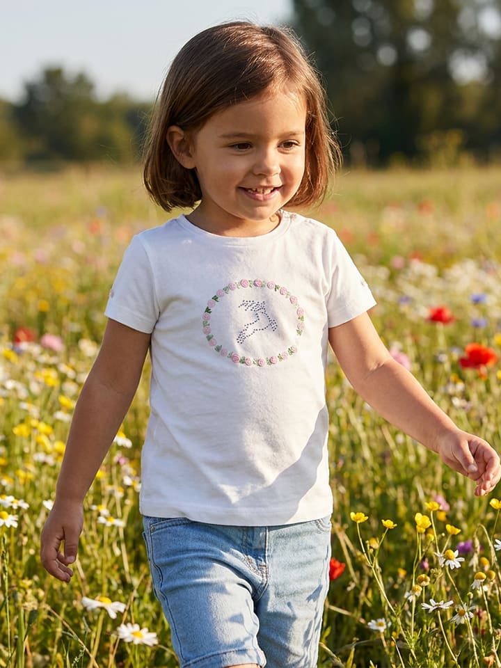 Isartrachten Shirt in Weiß - 164