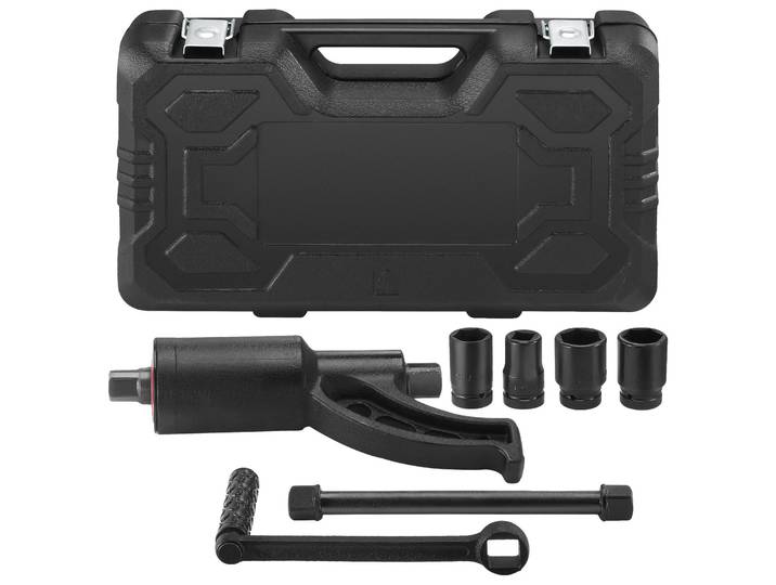 VEVOR Multiplicateur de couple 4800 Nm\, Multiplicateur de couple 1:58\, Multiplicateur de couple 25\,4 x 25\,4 mm\, Multiplicateur de couple Jeu de clés de roue 21# carrées\, 33 mm\, 38 mm et 41 mm Tournevis dynamométrique