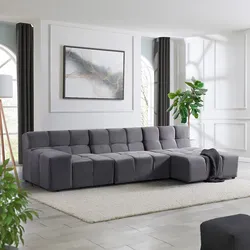Home Deluxe Home Deluxe Modulares Sofa ORLENA XL - Rechts Anthrazit 306 - 148