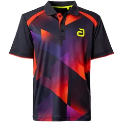 andro Shirt Lanton schwarz/rot 152 - 152