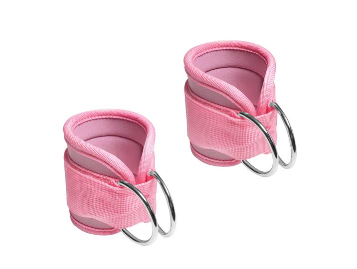 Fussmanschette für Kabelzug 2er Set rosa