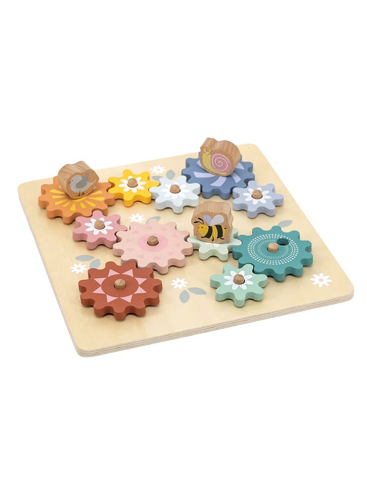 Woet Spinnrad-Puzzle "Garten" - ab 2 Jahren - onesize