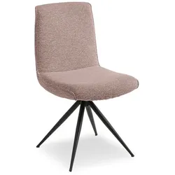 Komfort & Wohnen Stuhl Game Plus 6397-AA Stoff Rosa Rose