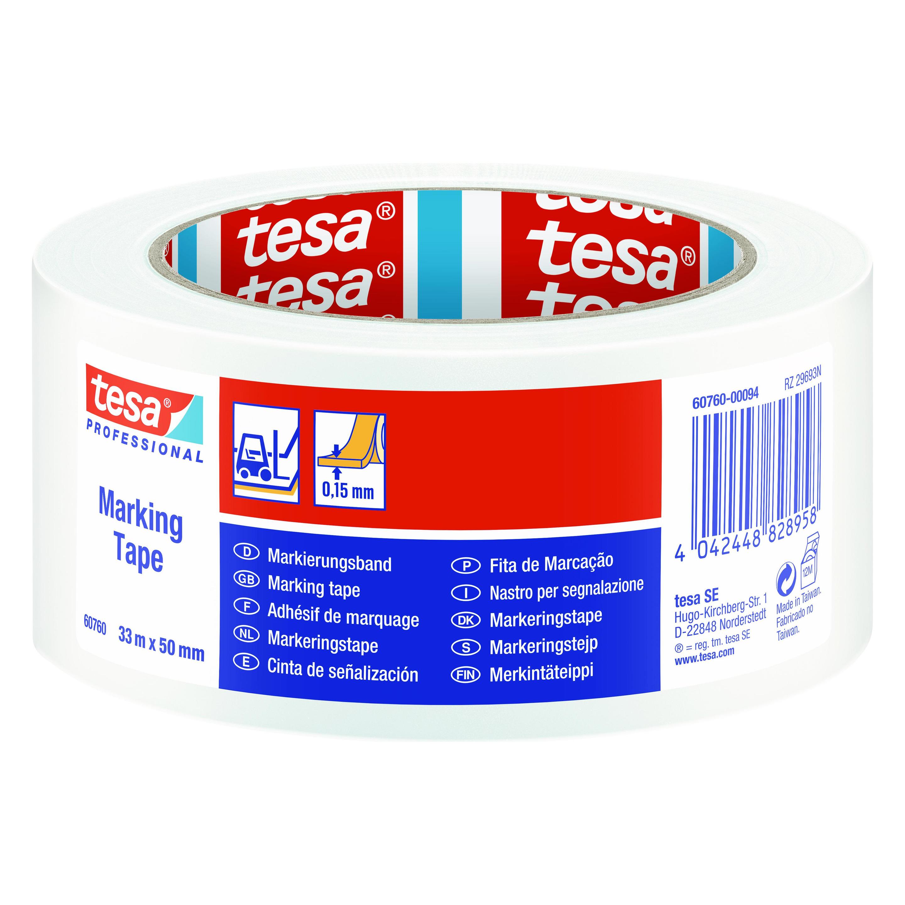 tesa PROFESSIONAL Bodenmarkierungsband (50 mm) (60760-00094-16)