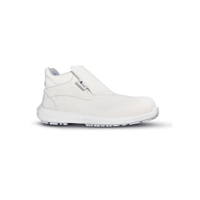 Sicherheitsschuh U-POWER "Shine S2 FO SR" Gr. 37, weiß, 37, Obermaterial: 100% Textilmaterial TEXMAT., Schuhe