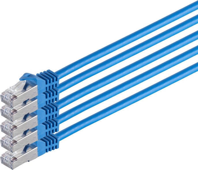 S/CONN Cat. 7 S/FTP Netwerkkabel, 2 meter, Blauw