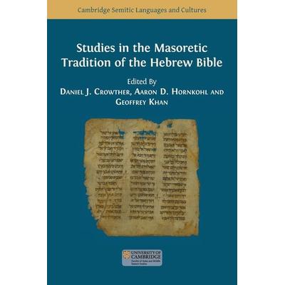 Studies in the Masoretic Tradition of the Hebrew Bible, Taschenbuch von , Open Book Publishers, 978-1-80064-919-4