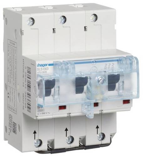 Hager HTU363E Hauptleitungsschutzschalter 63A 208V