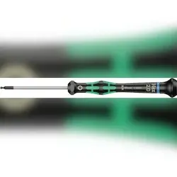 Wera 2052 Elektronik- u. Feinmechanik Innen-Sechskantschraubendreher Schlüsselweite (Metrisch): 2 mm