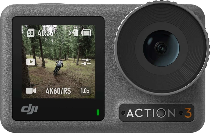 DJI Osmo Action 3 Adventure Combo, Action Cam 4K Black