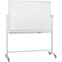 Franken Mobiles Whiteboard »ST3802«, emailliert, 150 x 100 cm, antimikrobiell weiß