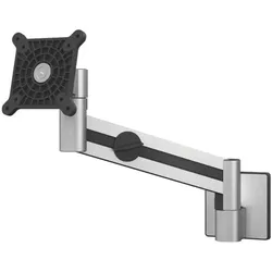Durable Monitorhalter mit Arm zur Wandbefestigung silber, 29x35x12 cm