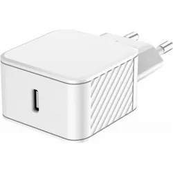 Bigben Connected BBCwall charger25W USBC PDRecycled White (25 W), USB Ladegerät, Weiss