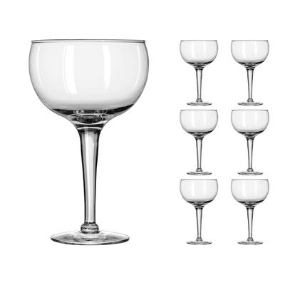 Weinglas LIBBEY "SUPER STEMS", transparent, H:26cm Ø:16cm, Glas, Trinkgefäße, Weinglas, 6er Set, H: 26, Ø: 16, 1100 ml