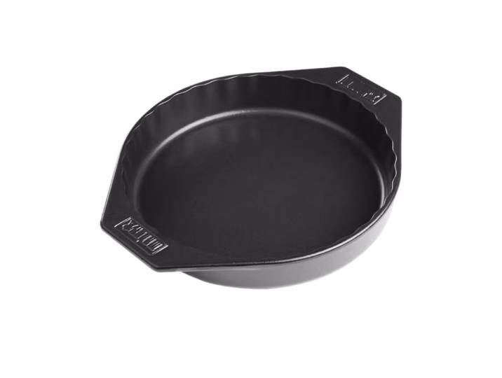 Weber 17887 Keramik-Backform – Weber Grillschale/Grillpfanne/Grillgeschirr – schwarz