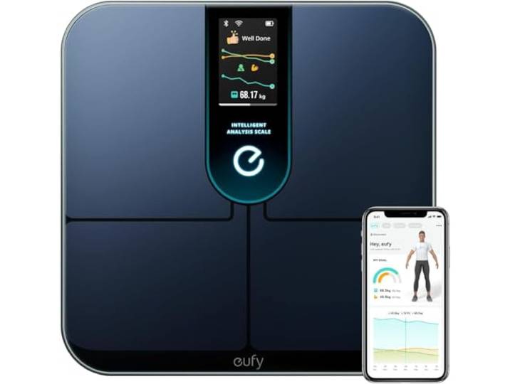 eufy P3 Slimme Weegschaal, WiFi, 3D-Lichaamsmodel, 16 Metingen