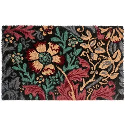 FUSSMATTE Bunt 45/75 cm Blume Kokosfasern Illiamna