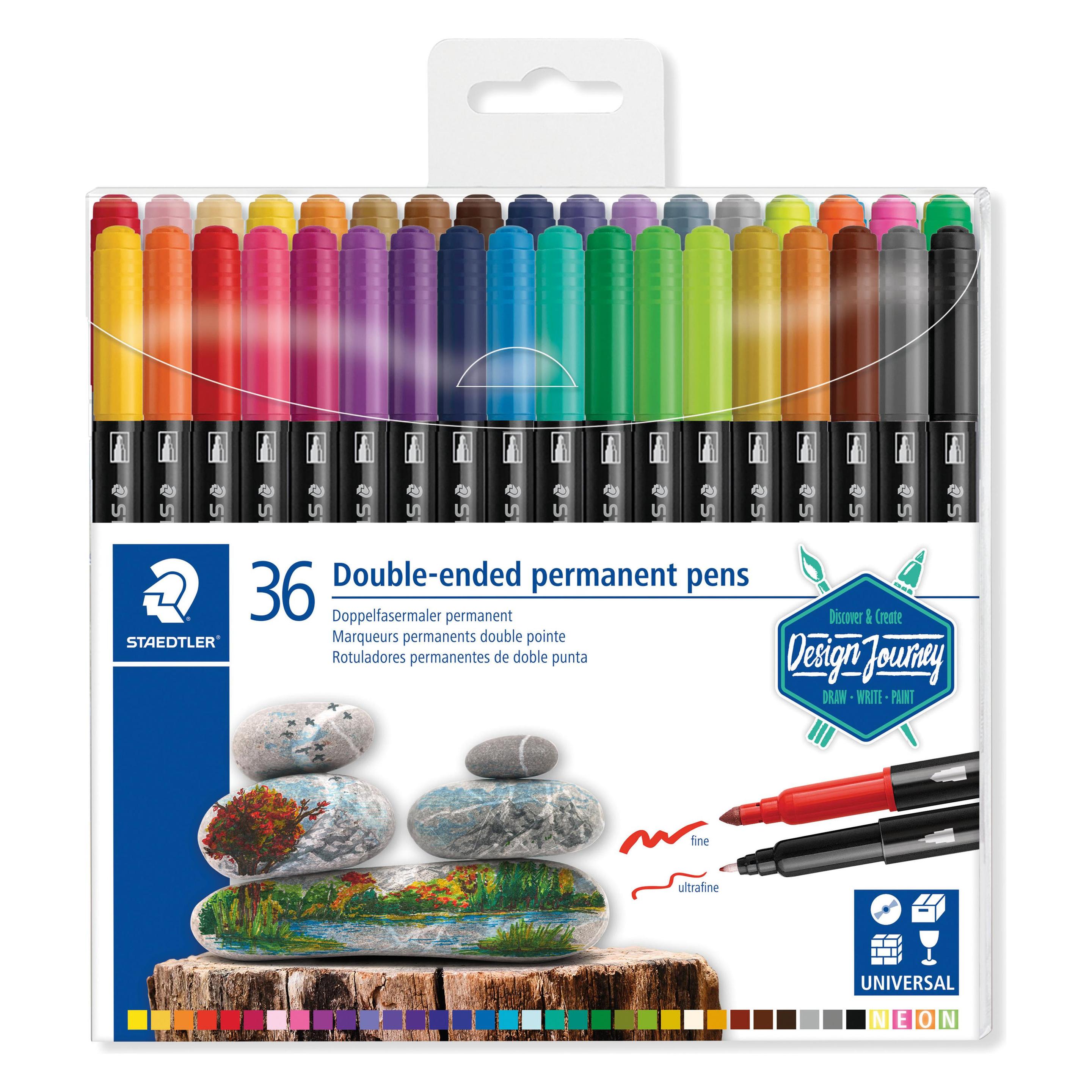 Staedtler Doppel-Fasermaler (36x) (3187 TB36)