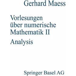 Vorlesungen über numerische Mathematik, Fachbücher von MAESS