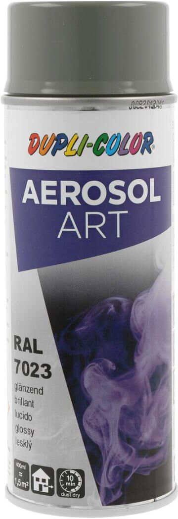 european aerosols DUPLI-COLOR Aerosol Art RAL 7023 betongrau glanz, 400 ml