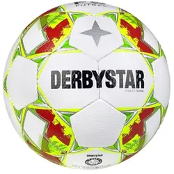 Derbystar Futsal Apus TT v23 Fußball - weiß/gelb/rot