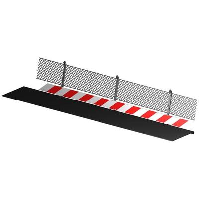 Digi 124 132 Evo: Leitplanke mit Schutzzaun (2m)